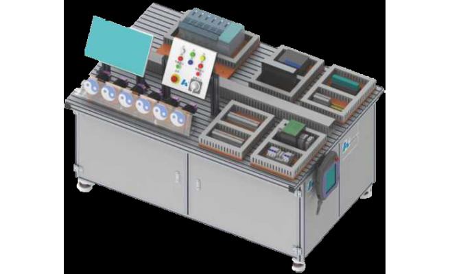 工業(yè)機(jī)器人開(kāi)放式電控拆裝實(shí)訓(xùn)平臺(tái)